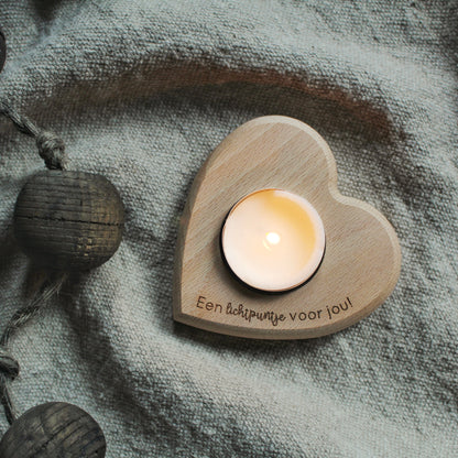 Een lichtpuntje voor jou | waxinelichthouder