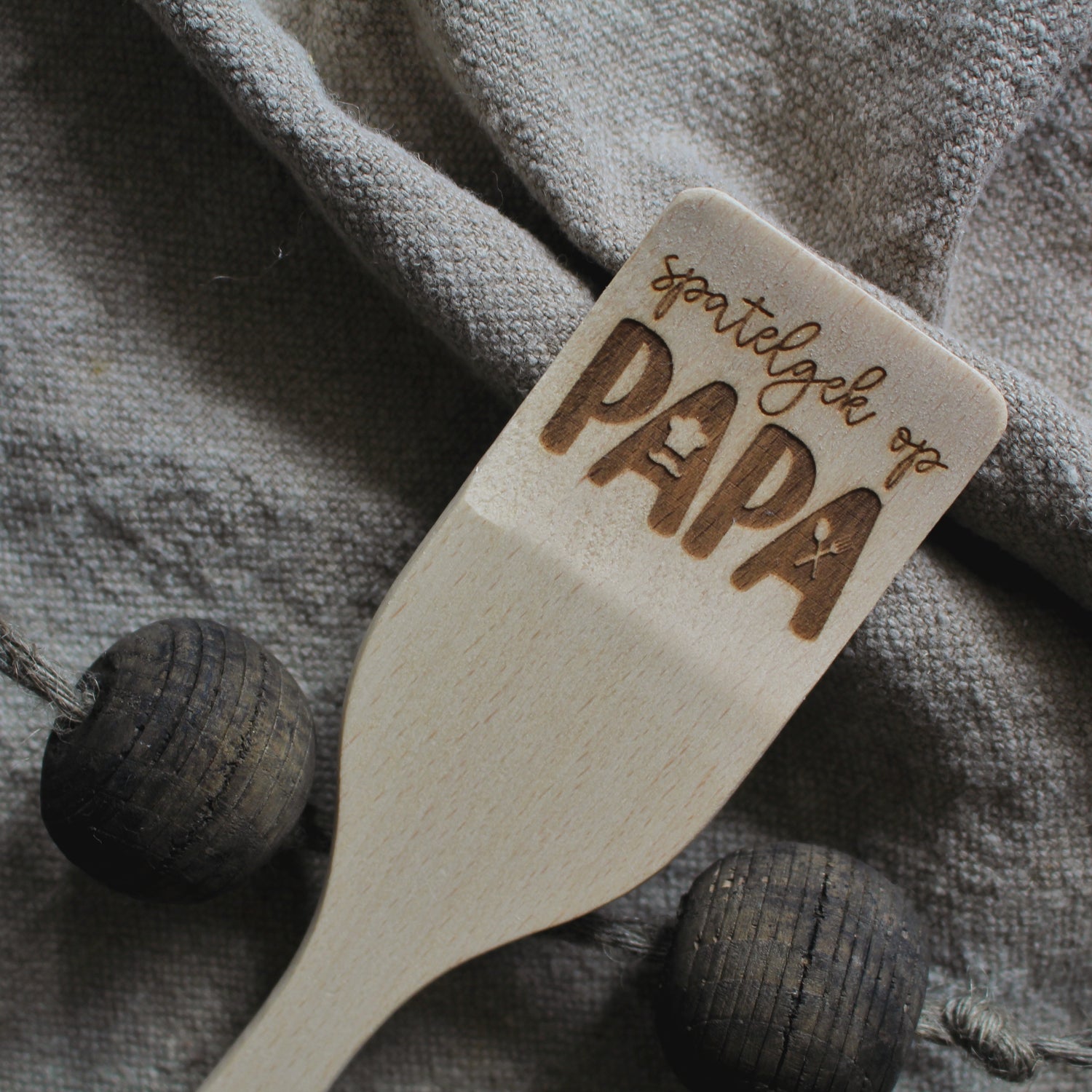 Spatelgek op jou papa/opa!
