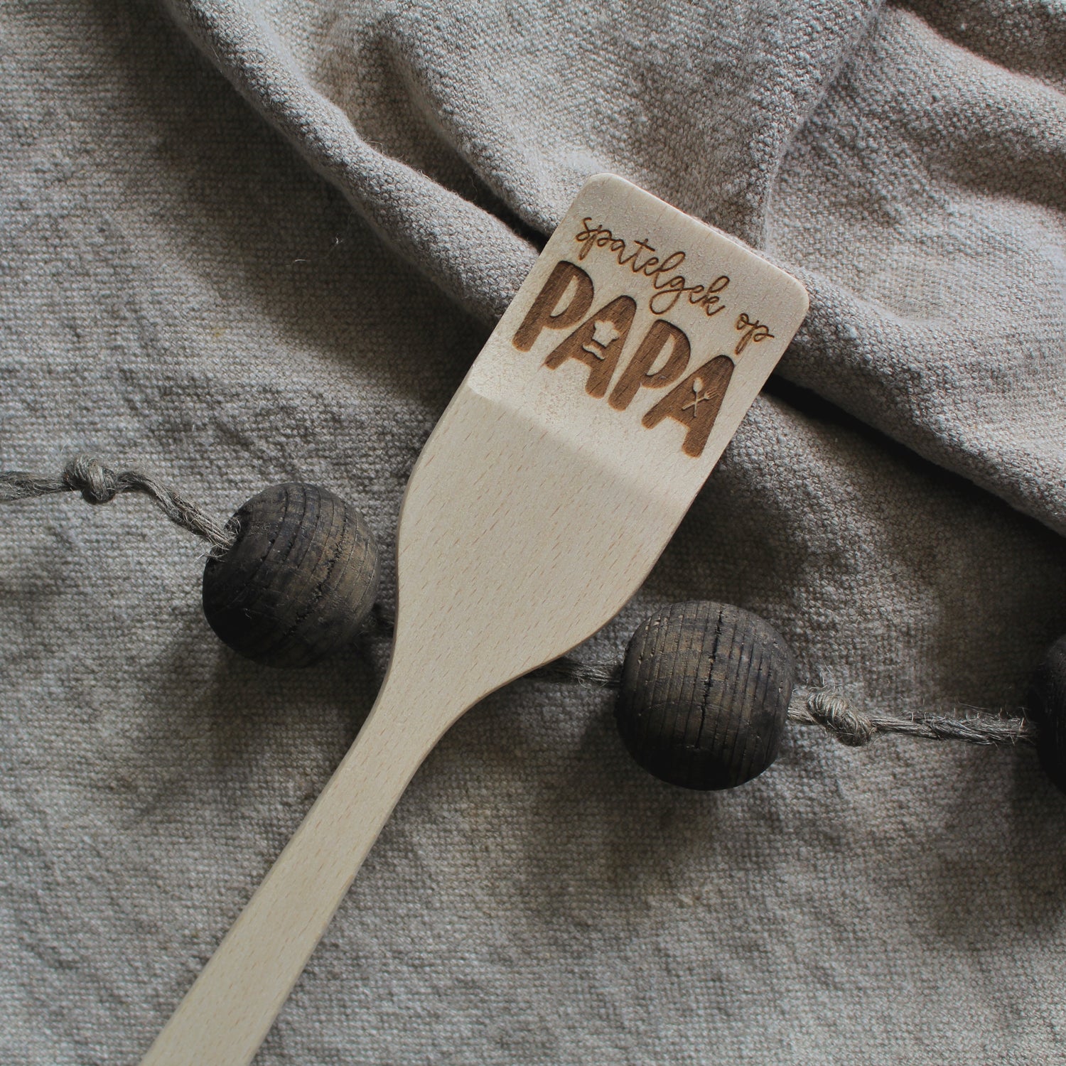 Spatelgek op jou papa/opa!