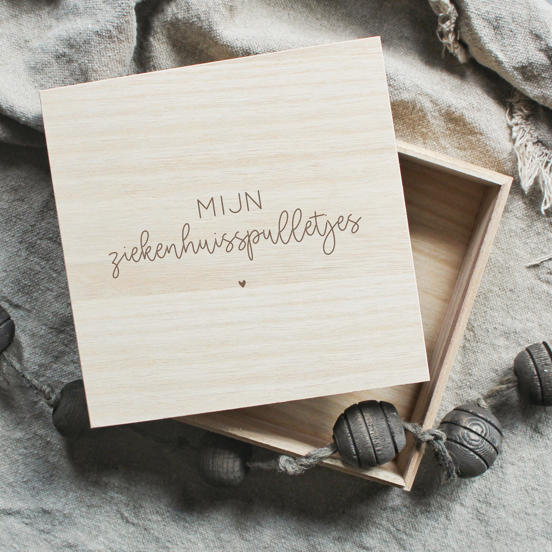 Mijn ziekenhuispulletjes | opbergkistje