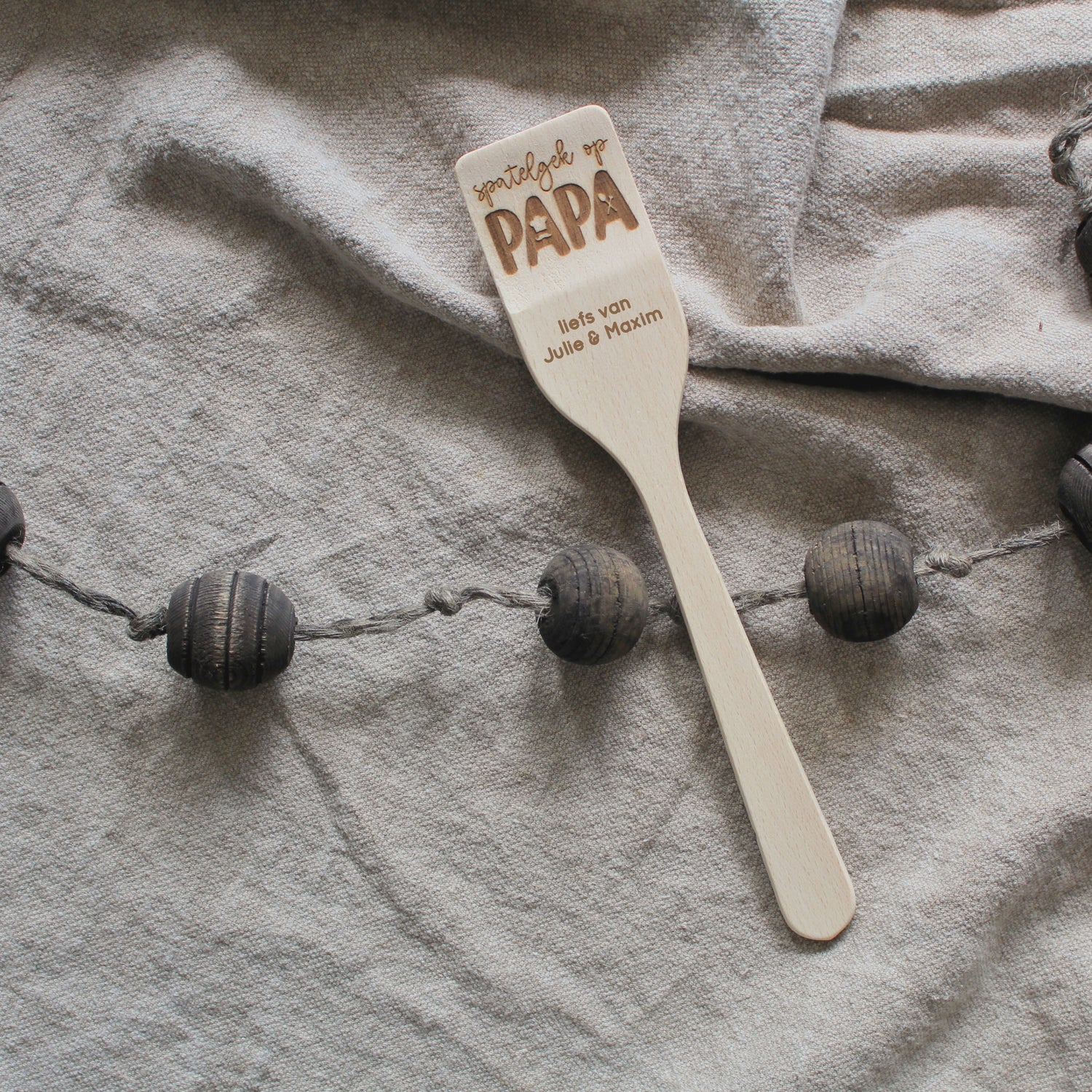 Spatelgek op jou papa/opa!