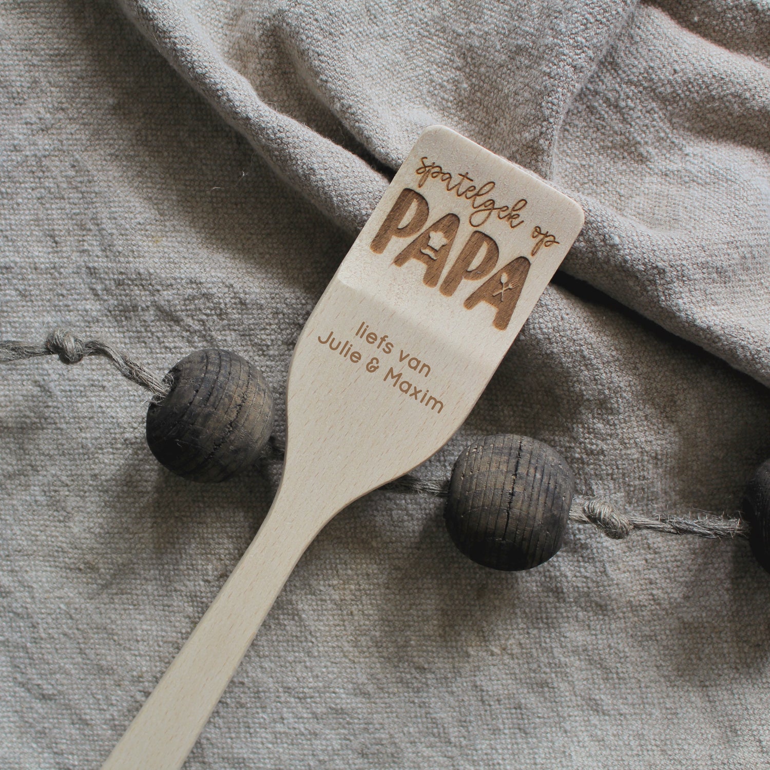 Spatelgek op jou papa/opa!